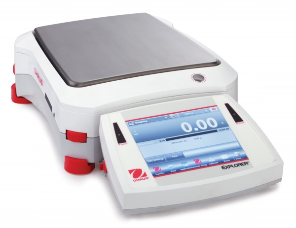Balance de précision OHAUS Explorer 220g x 1mg - plateau diam 130mm, Autocal